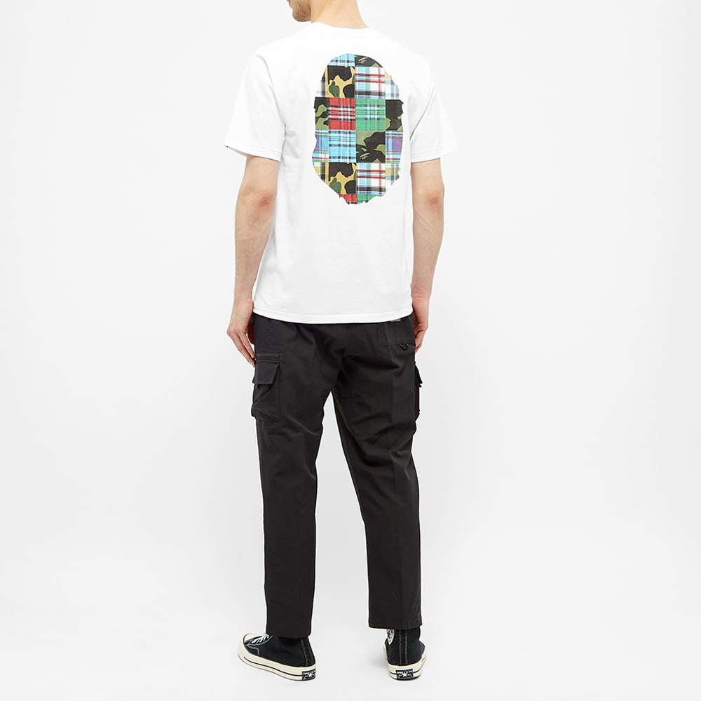 A Bathing Ape Patchwork Big Ape Head Tee - 5