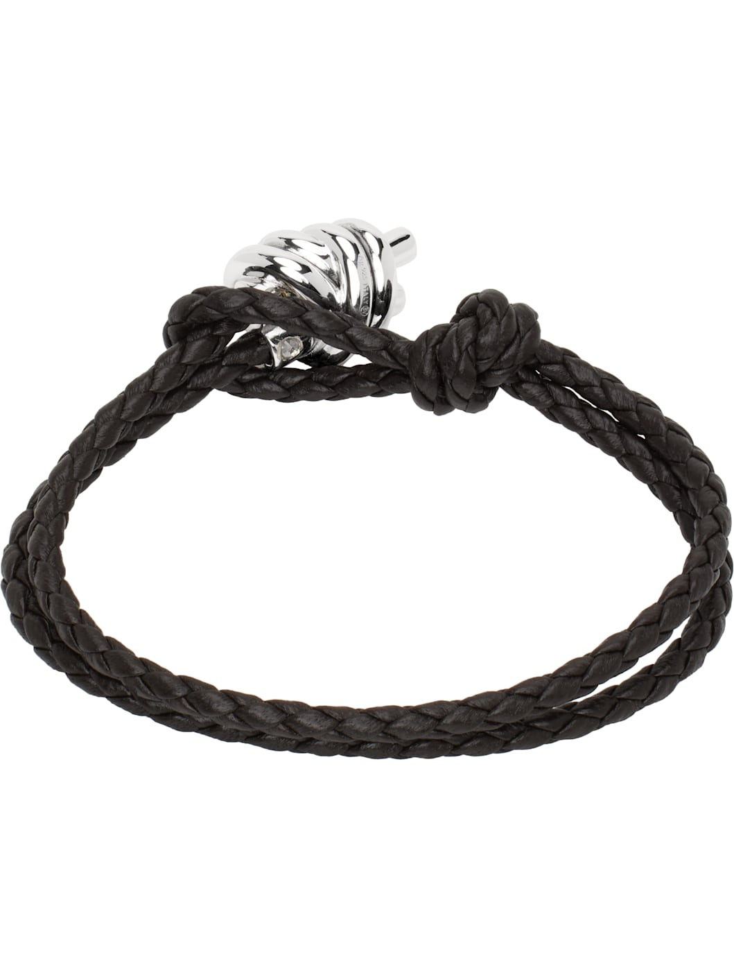Brown Knot Leather Bracelet - 2