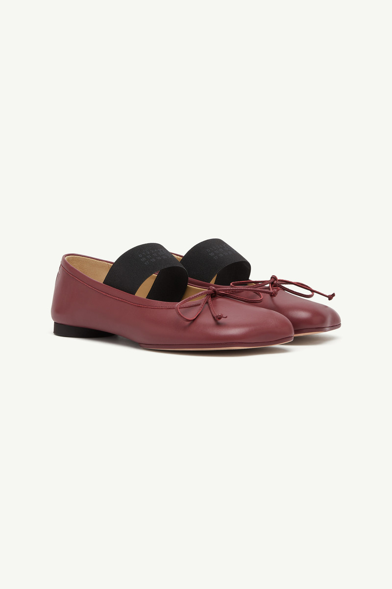 MM6 Maison Margiela Anatomic Numeric Ballerinas outlook