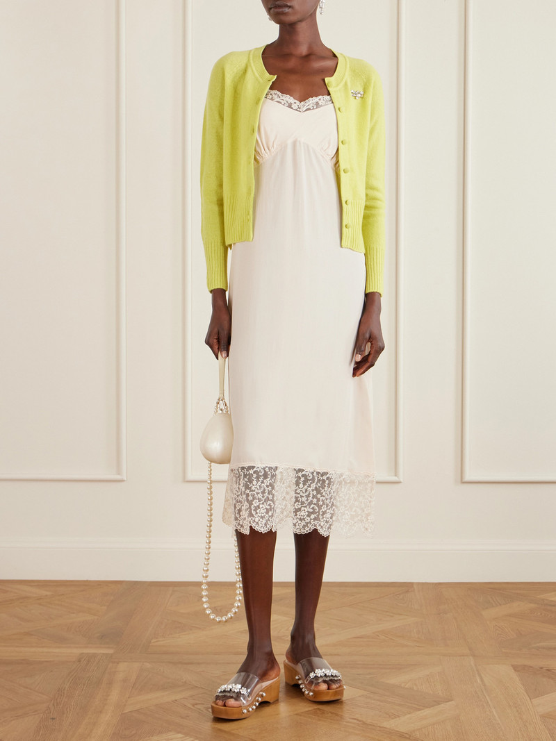 Simone Rocha Embellished Cashmere Cardigan outlook