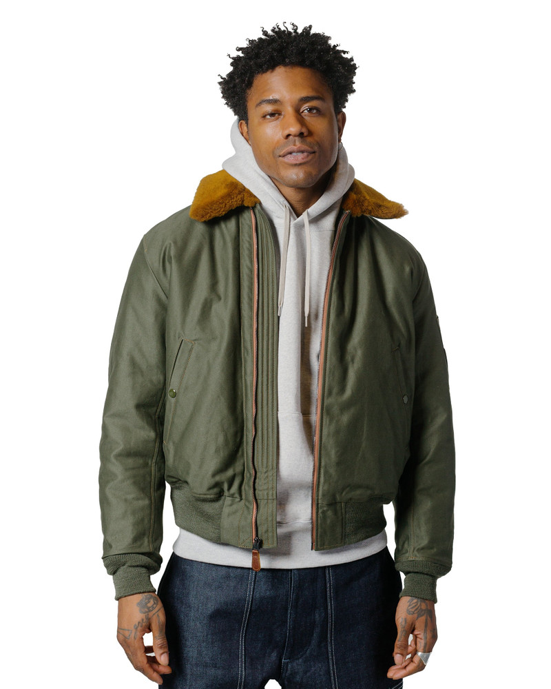 The Real McCoys MJ23109 Type B-15 Real McCoy Mfg. Co. Olive outlook