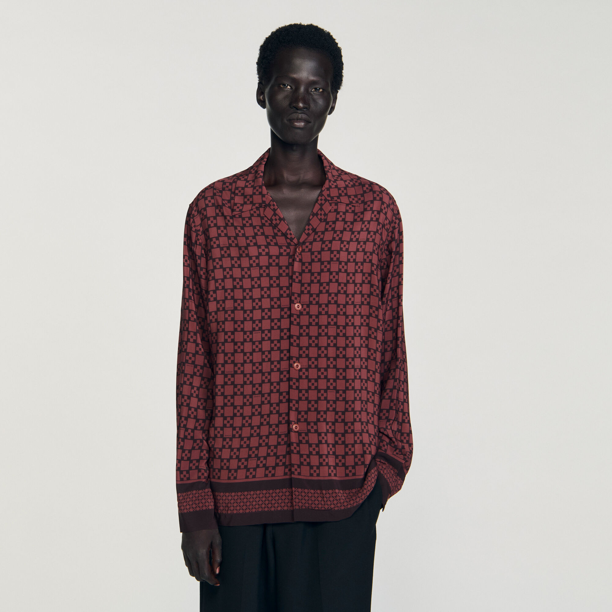 PRINTED LOOSE-FIT SHIRT - 4
