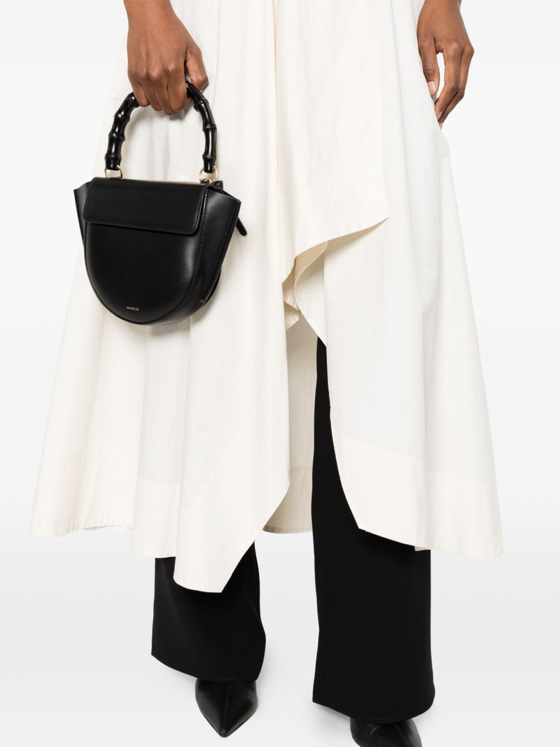 WANDLER bamboo-handle tote bag outlook