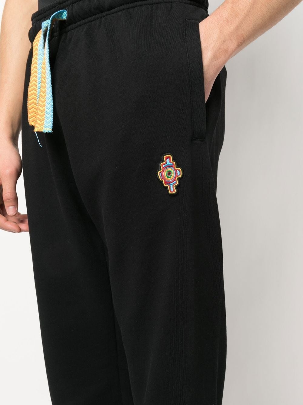 logo-embroidered track pants - 5