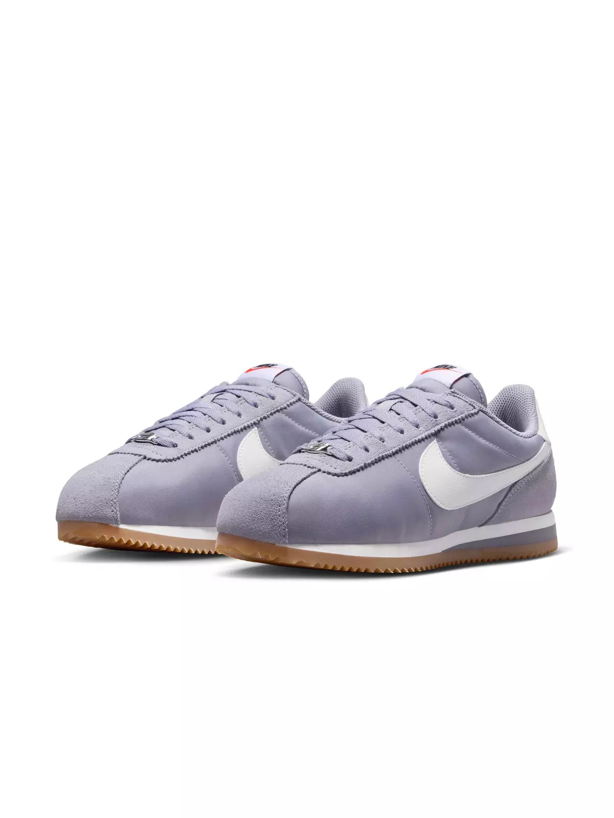 Cortez Textile "Cement Grey/Gum Light Brown/Safety Orange/Sail" Women's Shoe - 3
