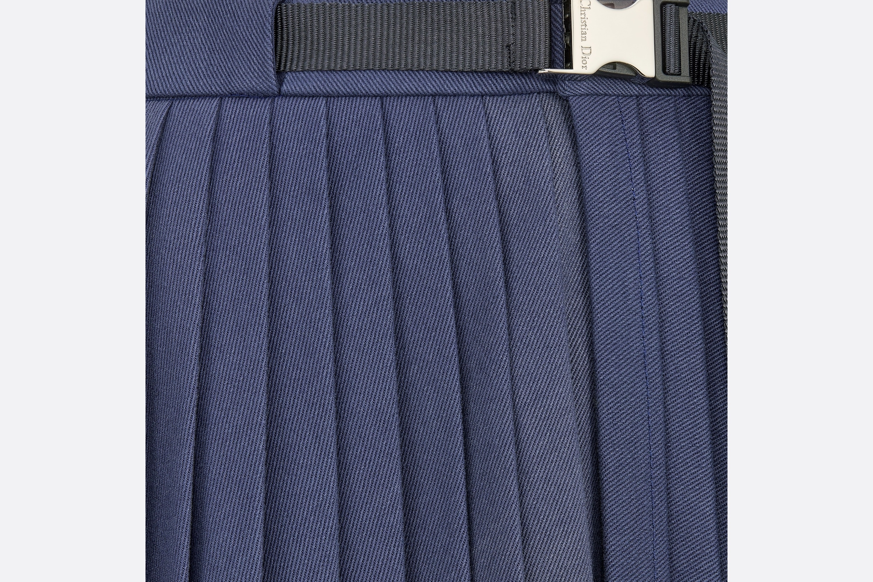 Asymmetric Pleated Skirt - 3