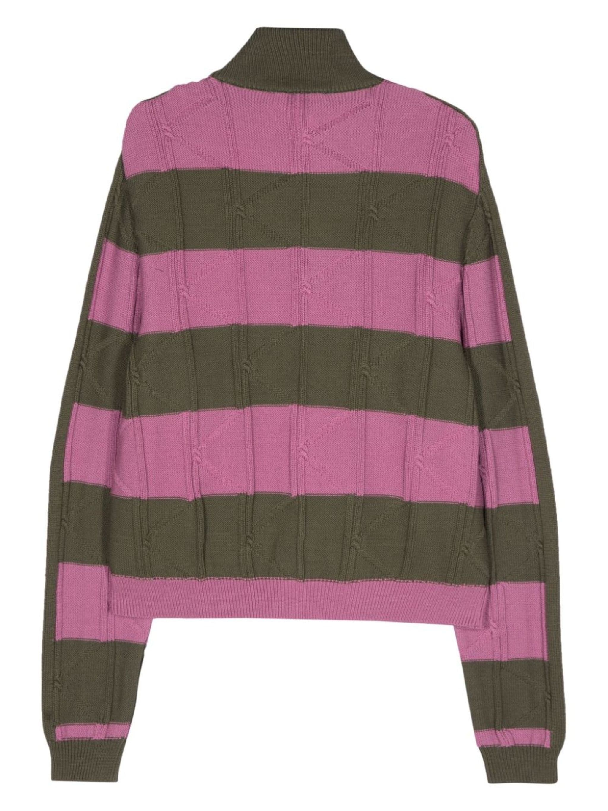 stud-detailing cotton cardigan - 2