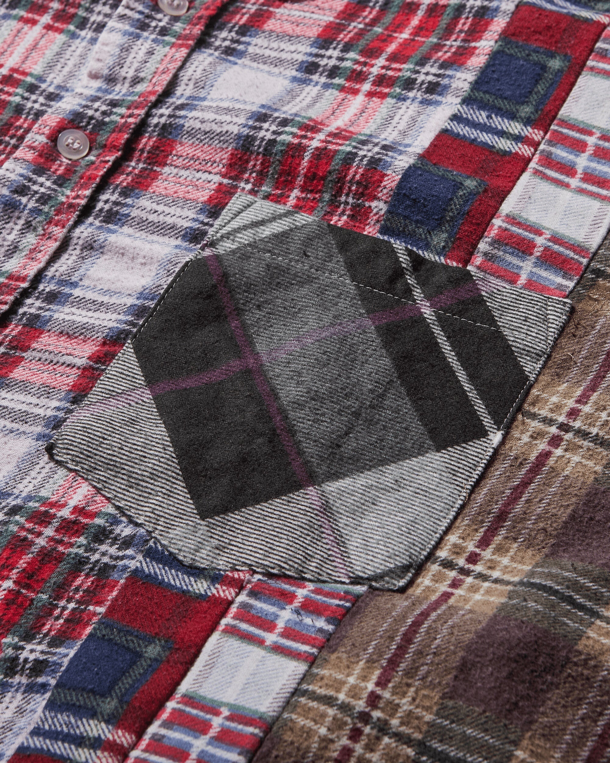 7 Cuts Flannel Shirt Multicolor - 3