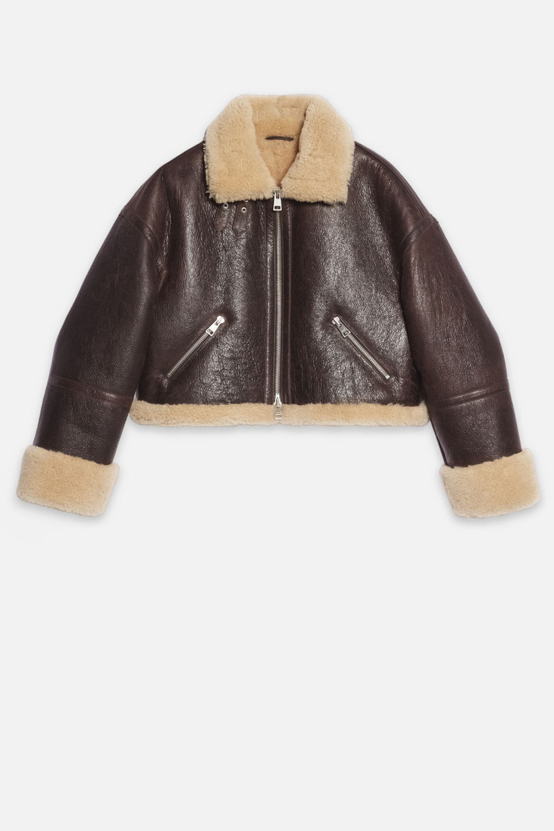 Shearling Short Jacket 6