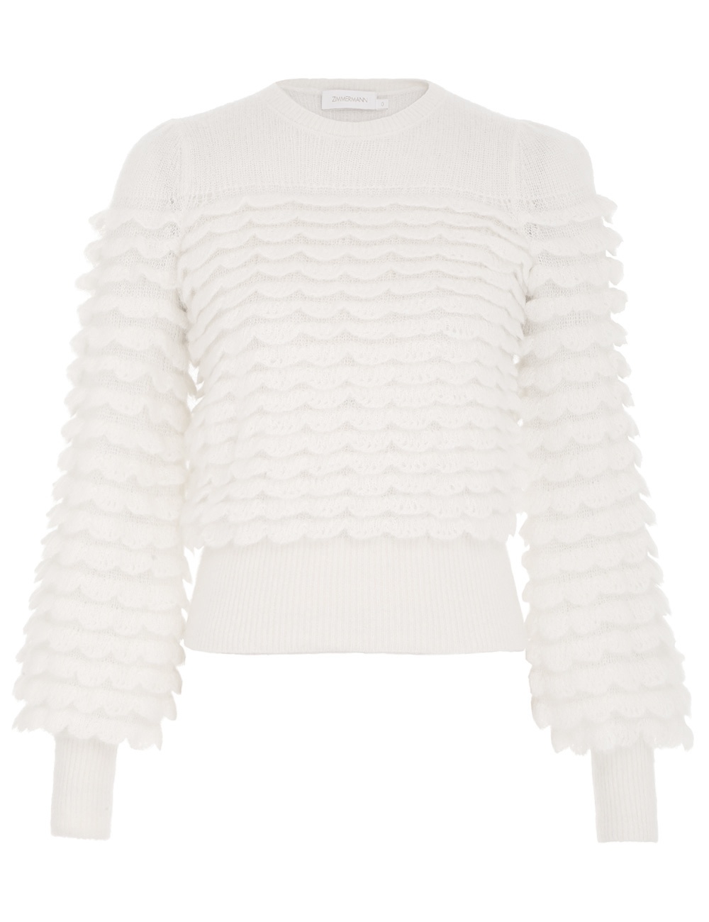 LUMINOSITY SCALLOP SWEATER - 1