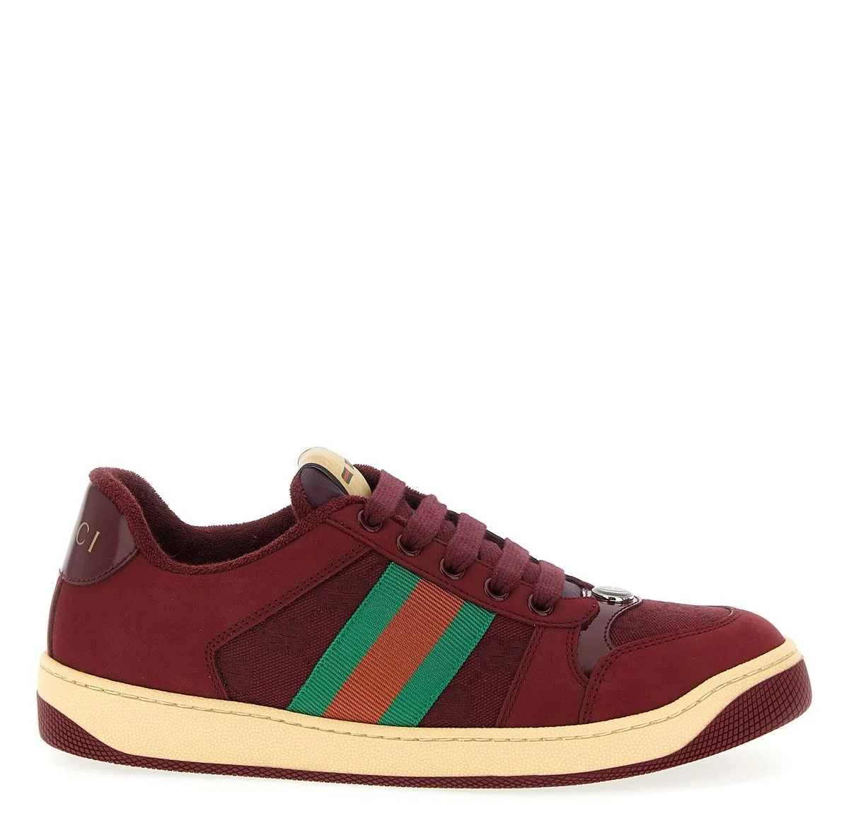 Gucci Screener Web Sneakers - 1