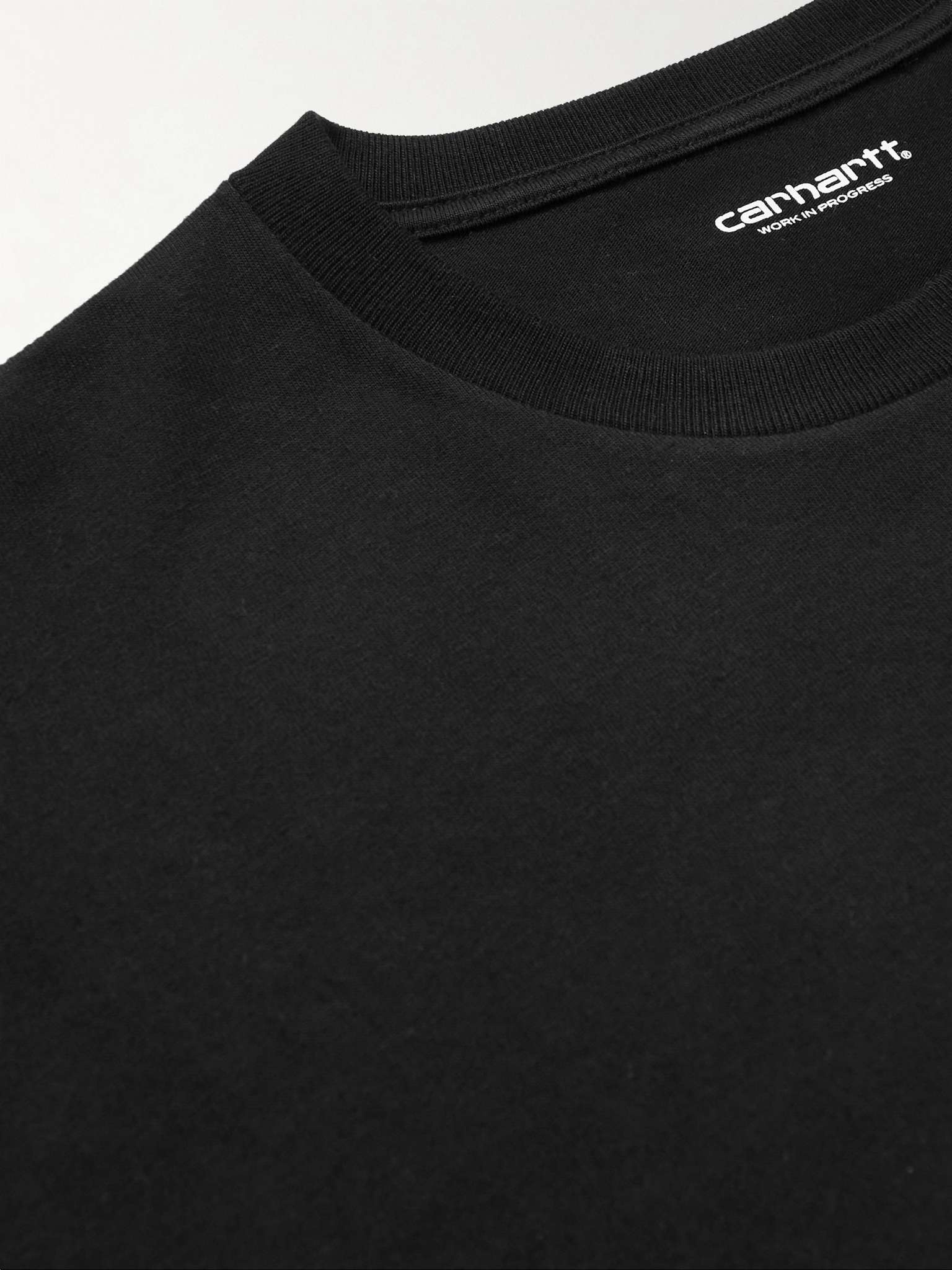 Chase Logo-Embroidered Cotton-Jersey T-Shirt - 5