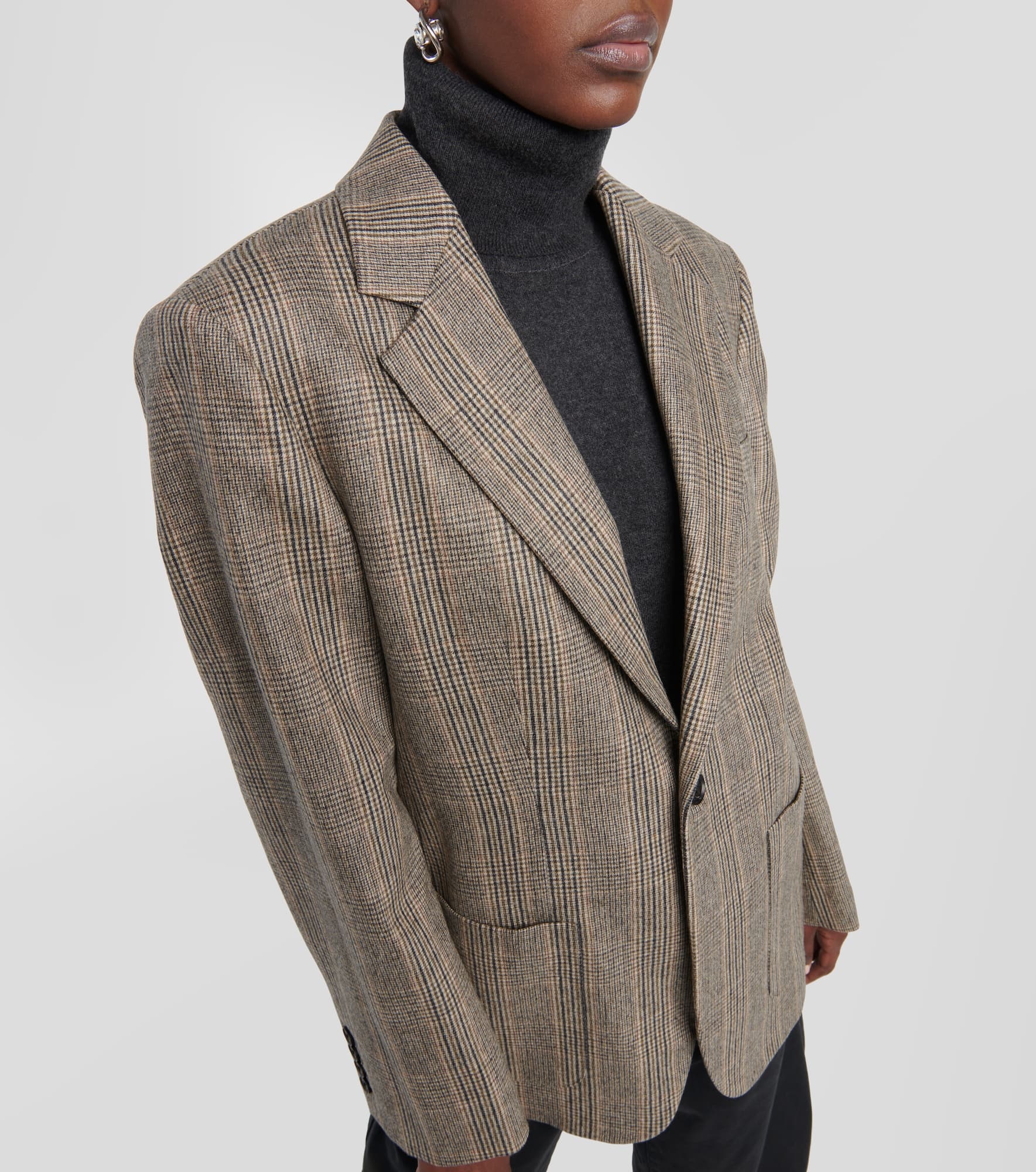 Gael Boyfriend wool and cashmere blazer - 4
