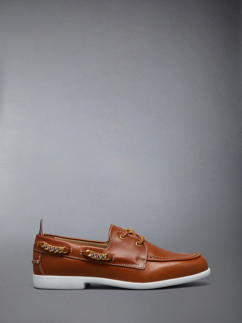 VACCHETTA BROGUE BOAT SHOE 1