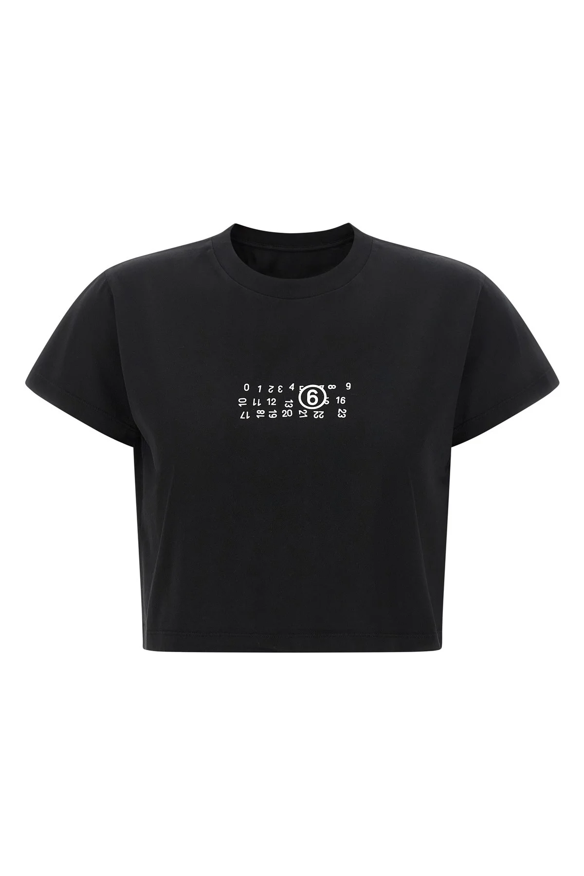 Upside-Down Print T-Shirt - 1