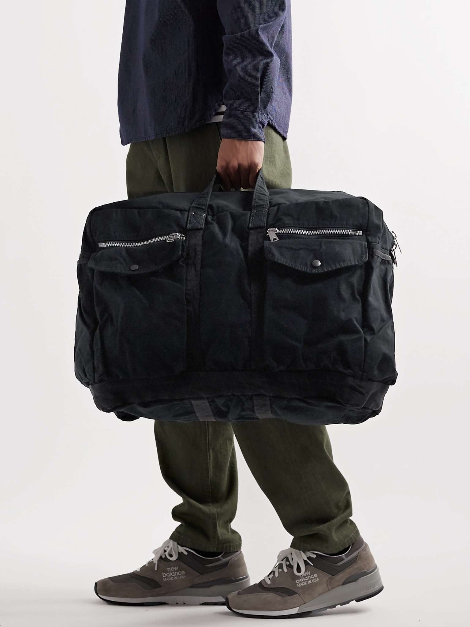 2Way Large Canvas Duffle Bag - 2