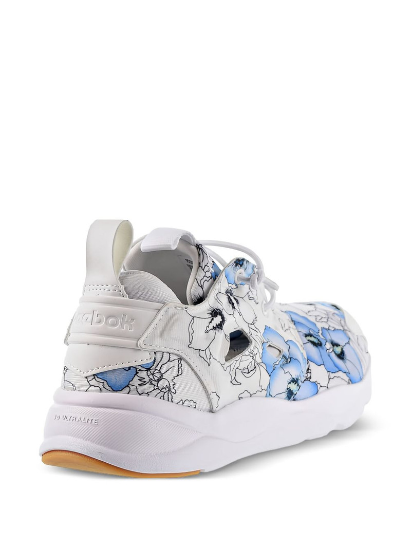 Furylite Floral Bloom "White" sneakers 3