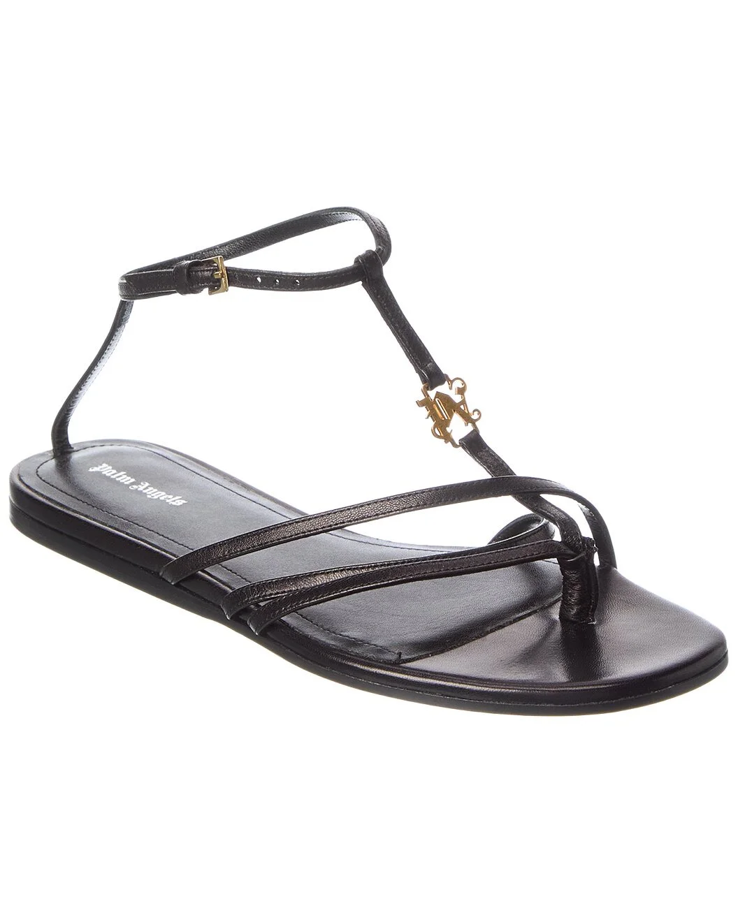 Palm Angels Lategram Leather Sandal - 1