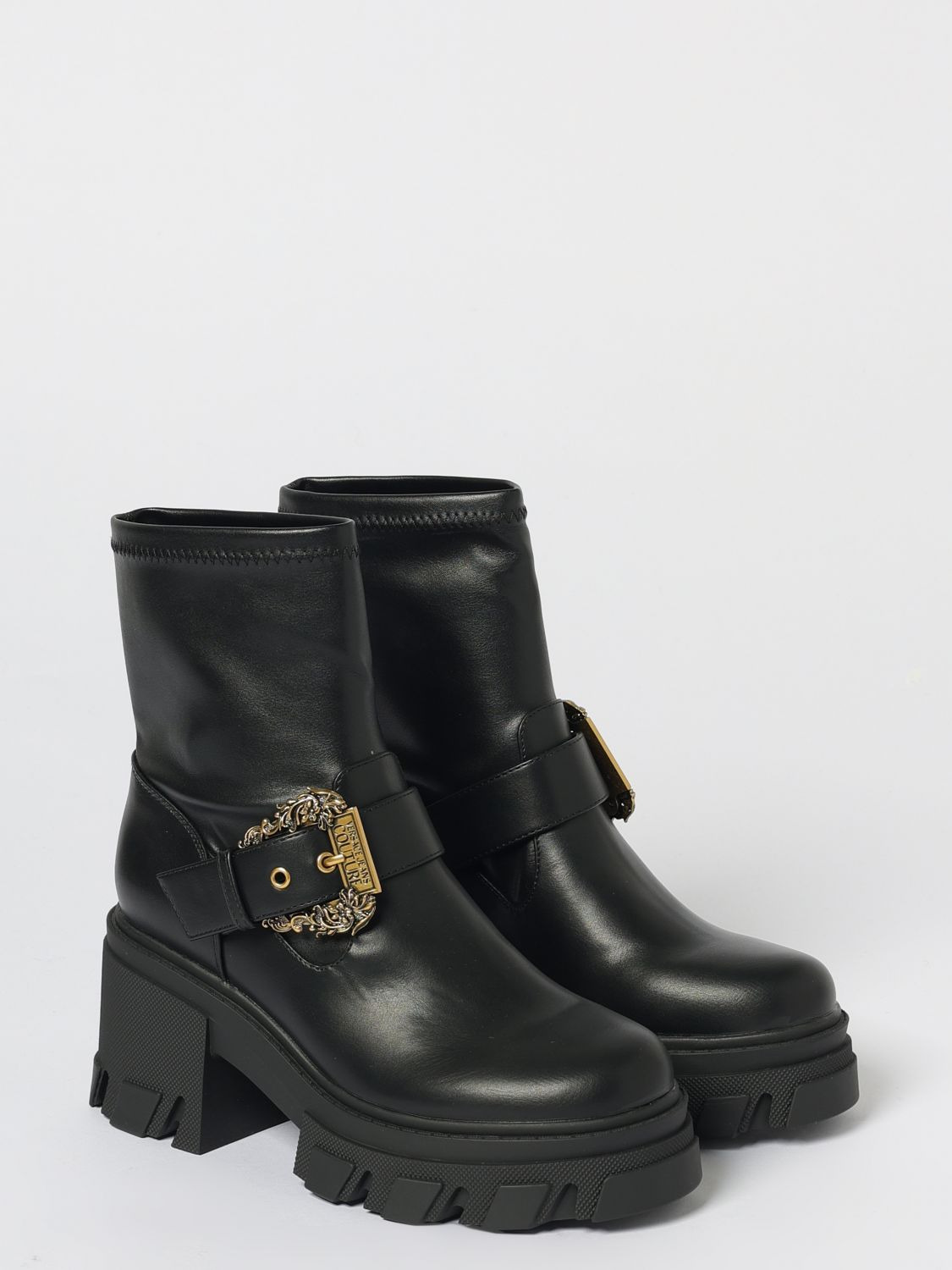 Flat ankle boots woman Versace Jeans Couture - 2