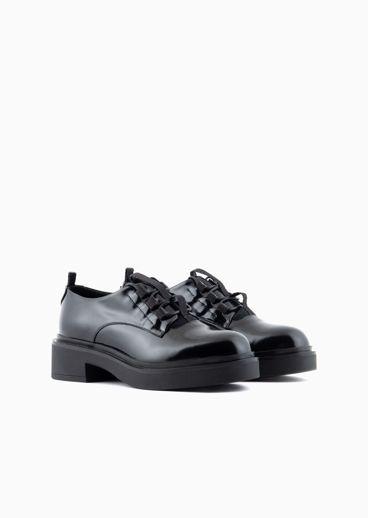 Brushed leather brogues - 2