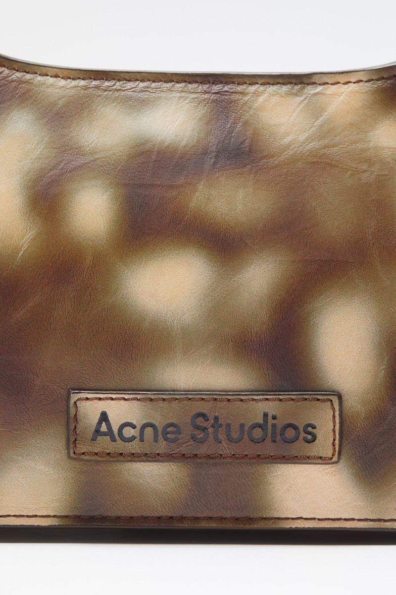 Platt mini shoulder bag - Multi brown 5