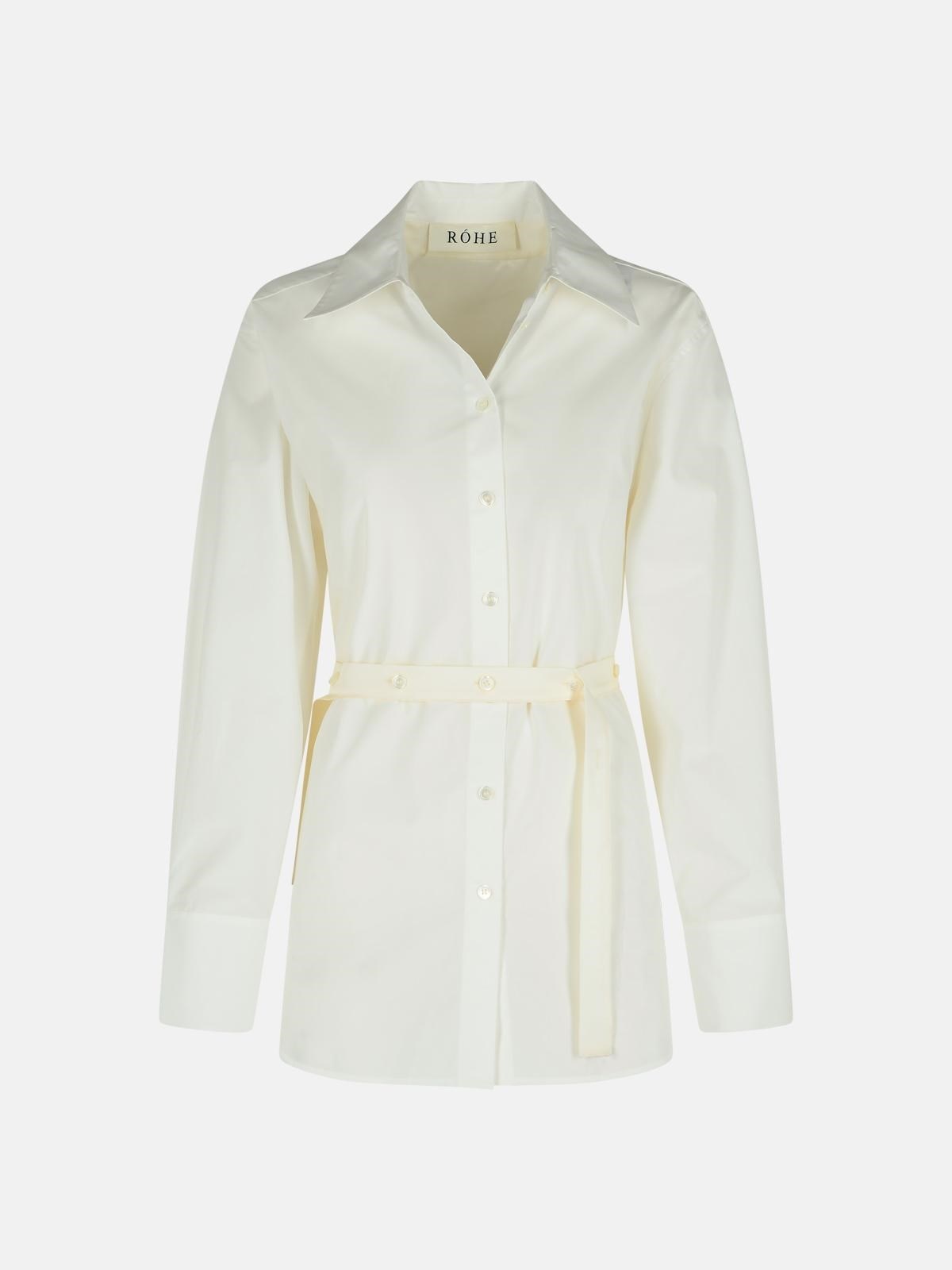 COMBINED SILK POPLIN VEST-SHIRT - 1