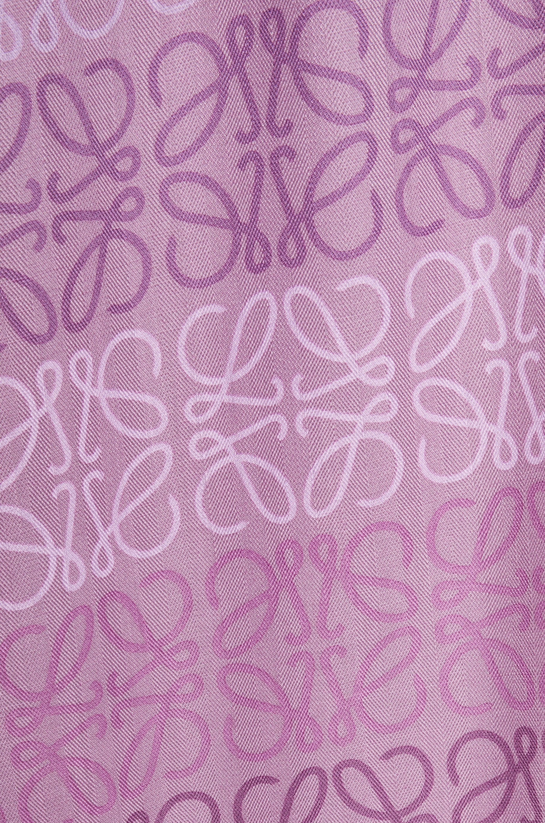 Anagram lines scarf in wool, silk and cashmere - 3