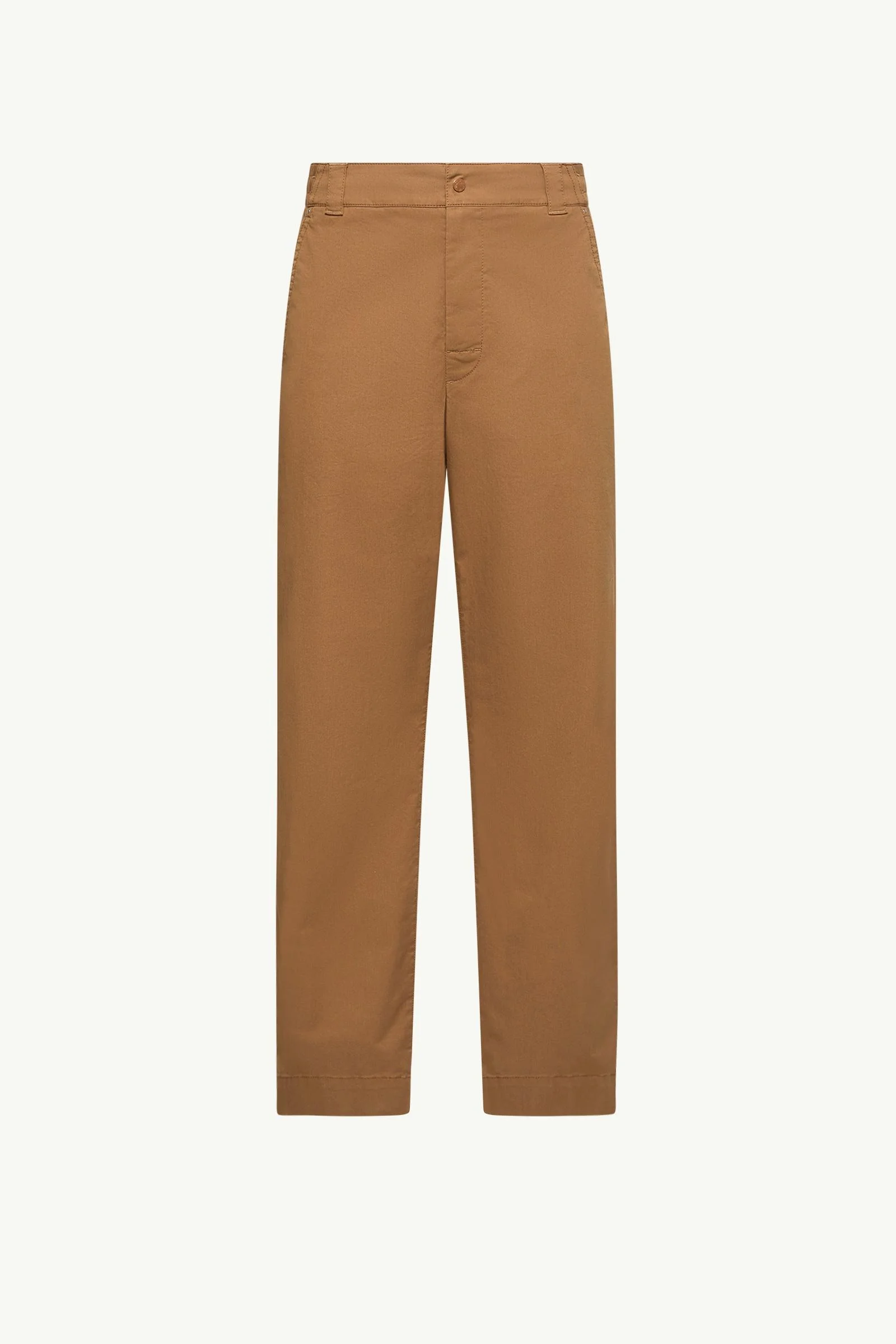 Cotton Blend Gabardine Pants - 1