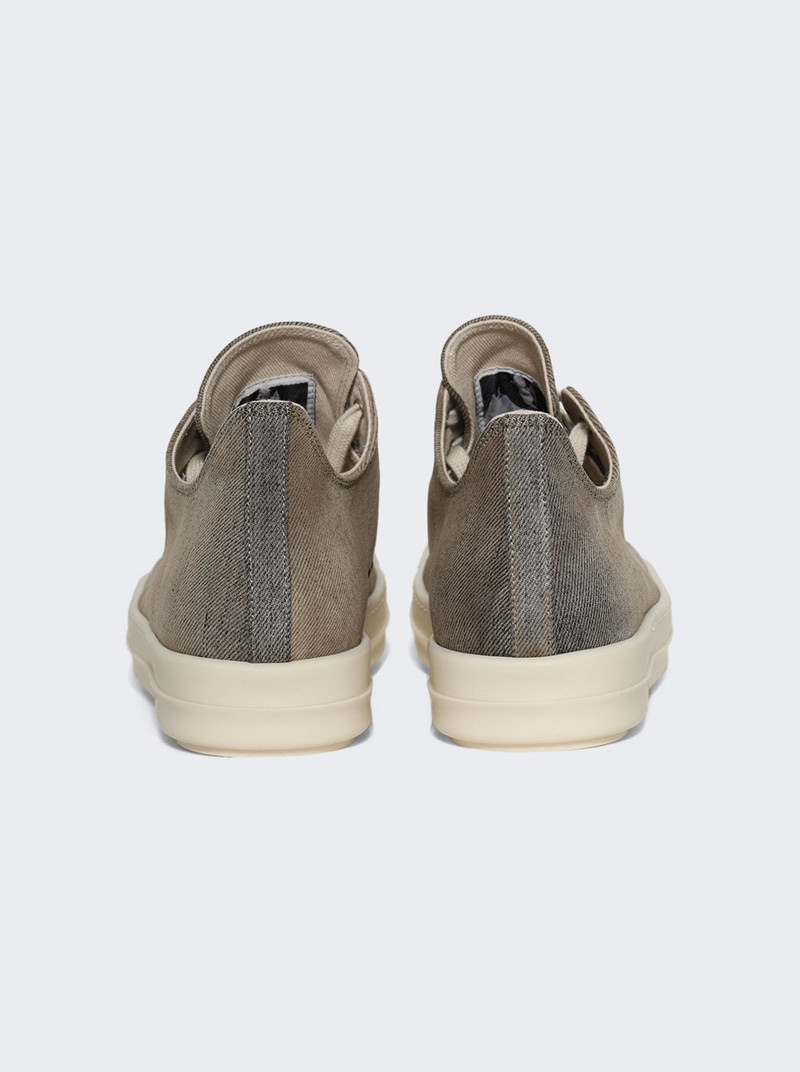 Rick Owens DRKSHDW Denim Low Sneakers Dust outlook