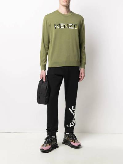 KENZO logo track pants outlook