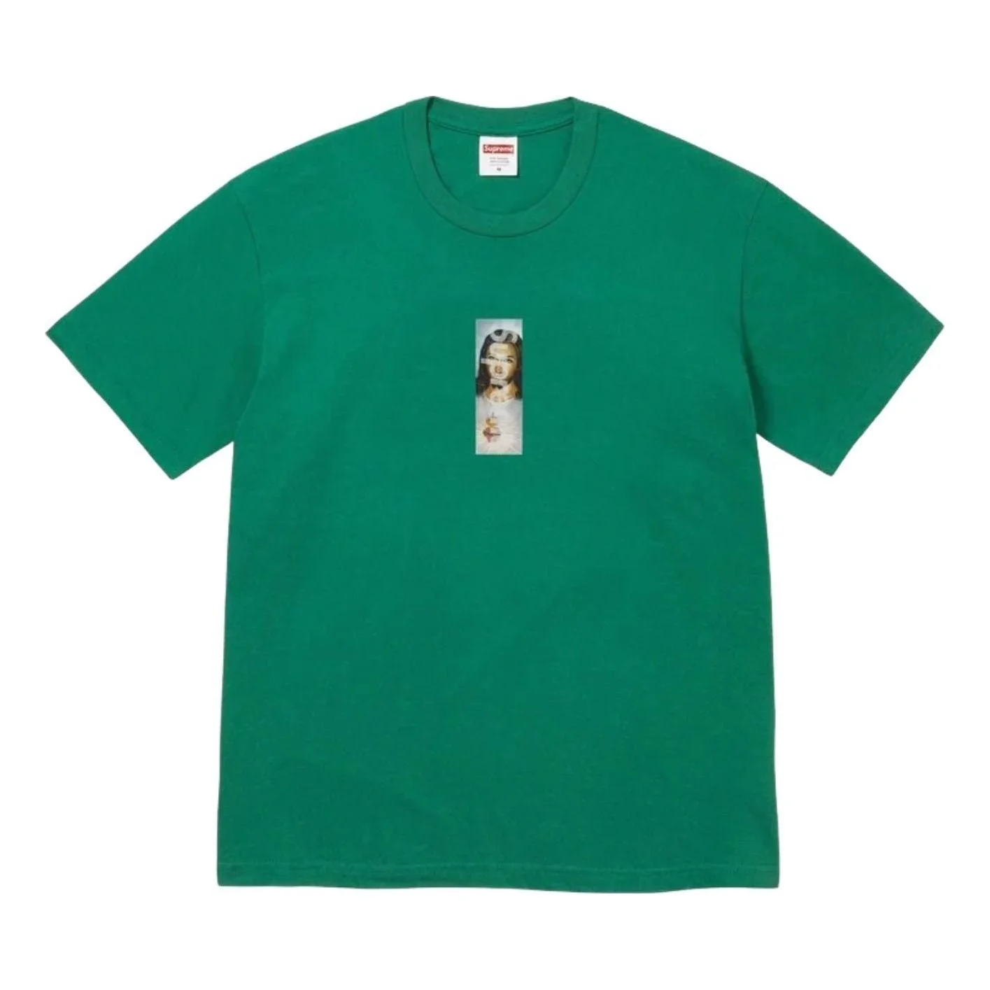 Supreme FW26 Prayer Card Box Logo T-Shirt 'Light Pine' SUP-FW26-001-PNE - 1