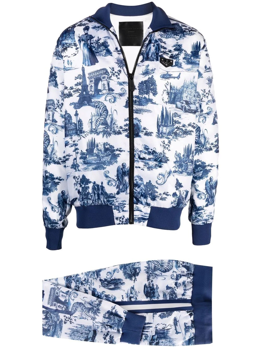 graphic-print tracksuit set - 1