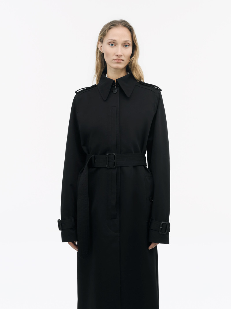 Lamia C Cotton Trench Coat 4