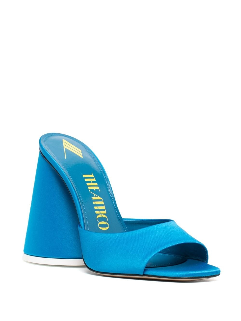 Luz 100mm satin mules - 2