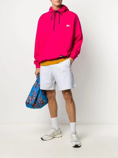 MSGM logo patch hoodie outlook