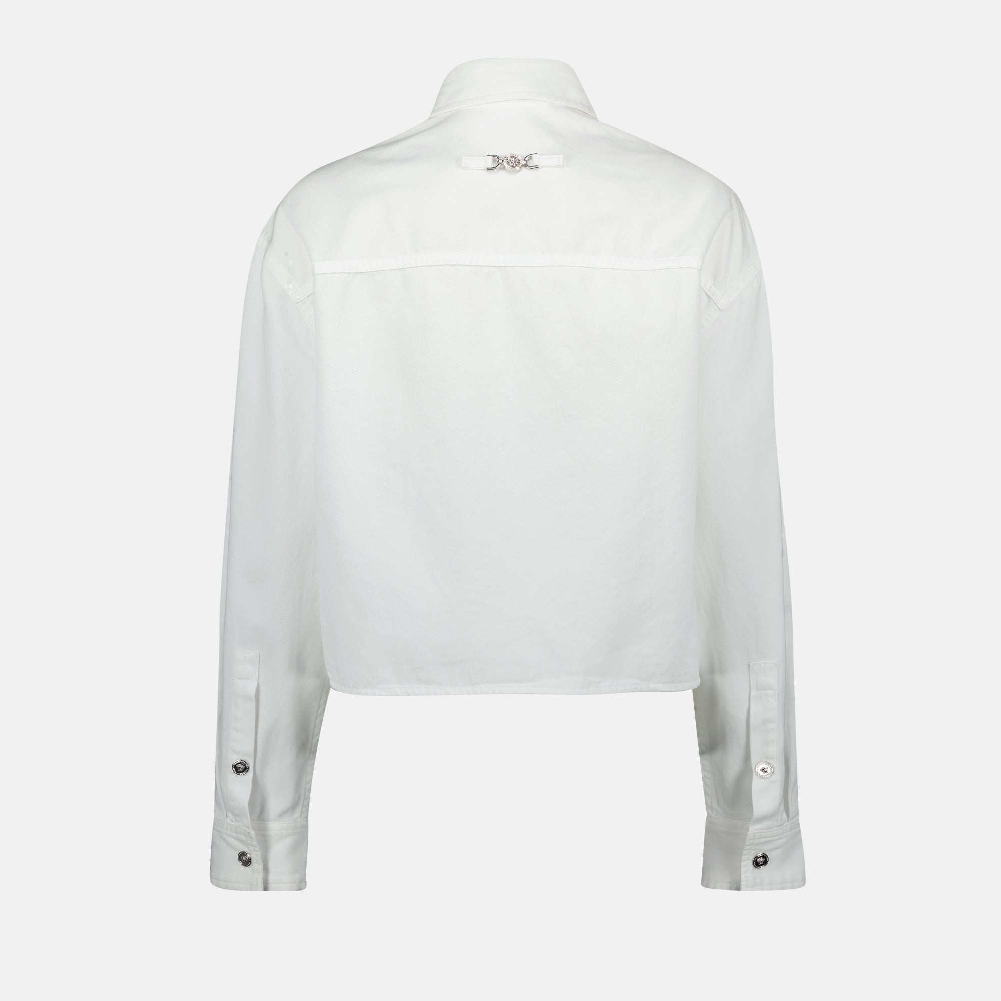 Chemise en jean blanche - 4