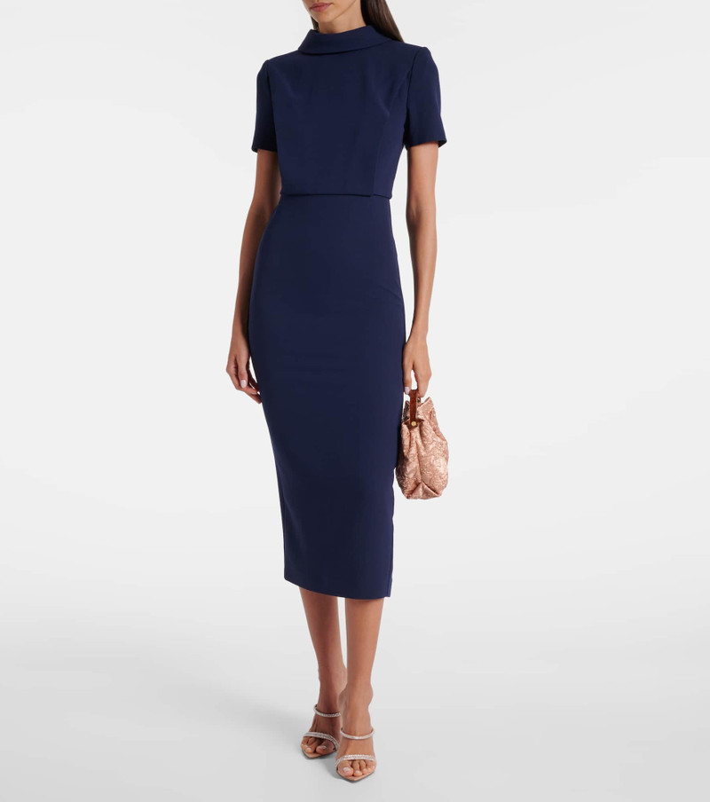 ROLAND MOURET Cady midi dress outlook