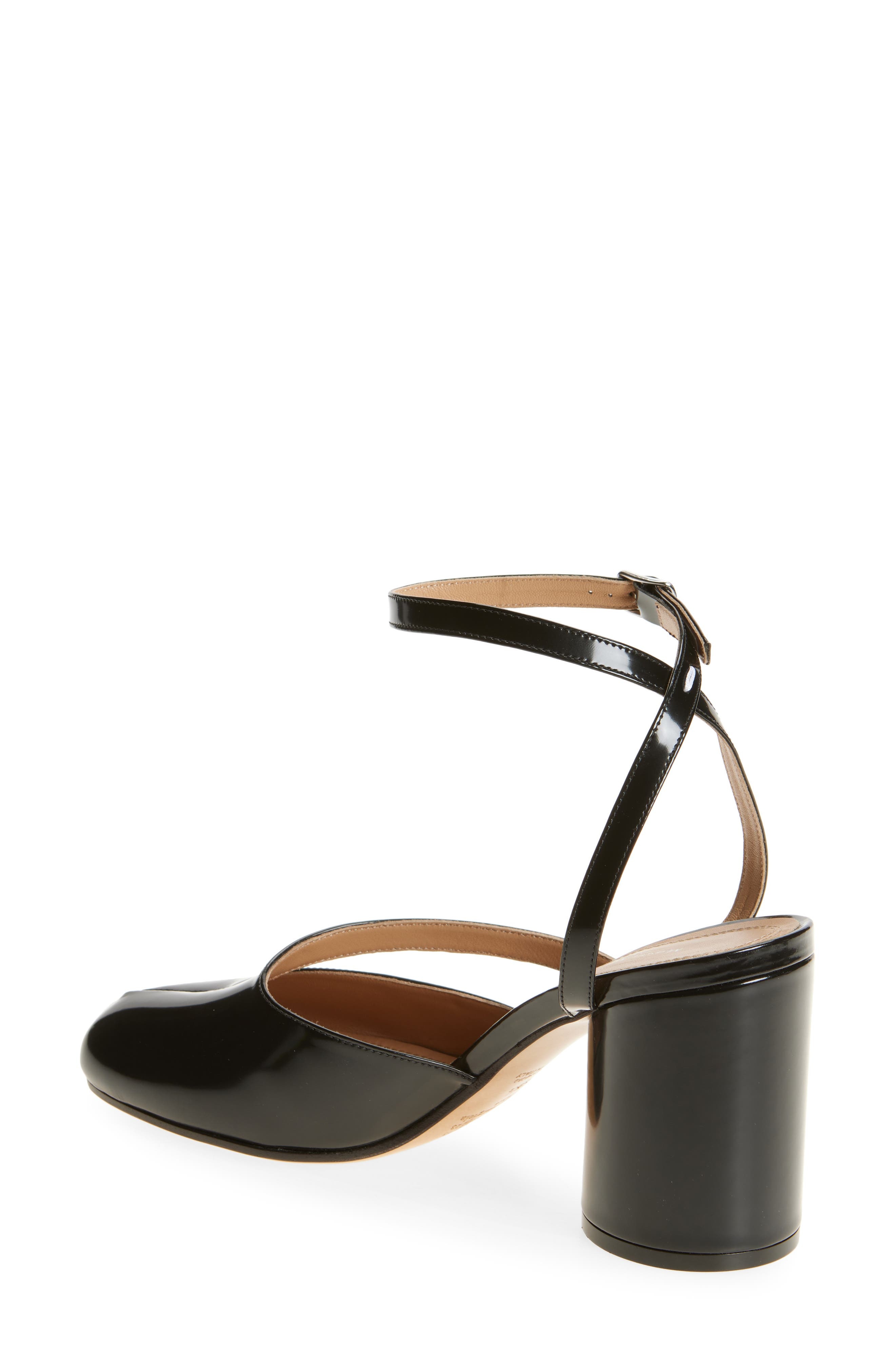 Maison Margiela Tabi Ankle Strap Pump in Black at Nordstrom - 2