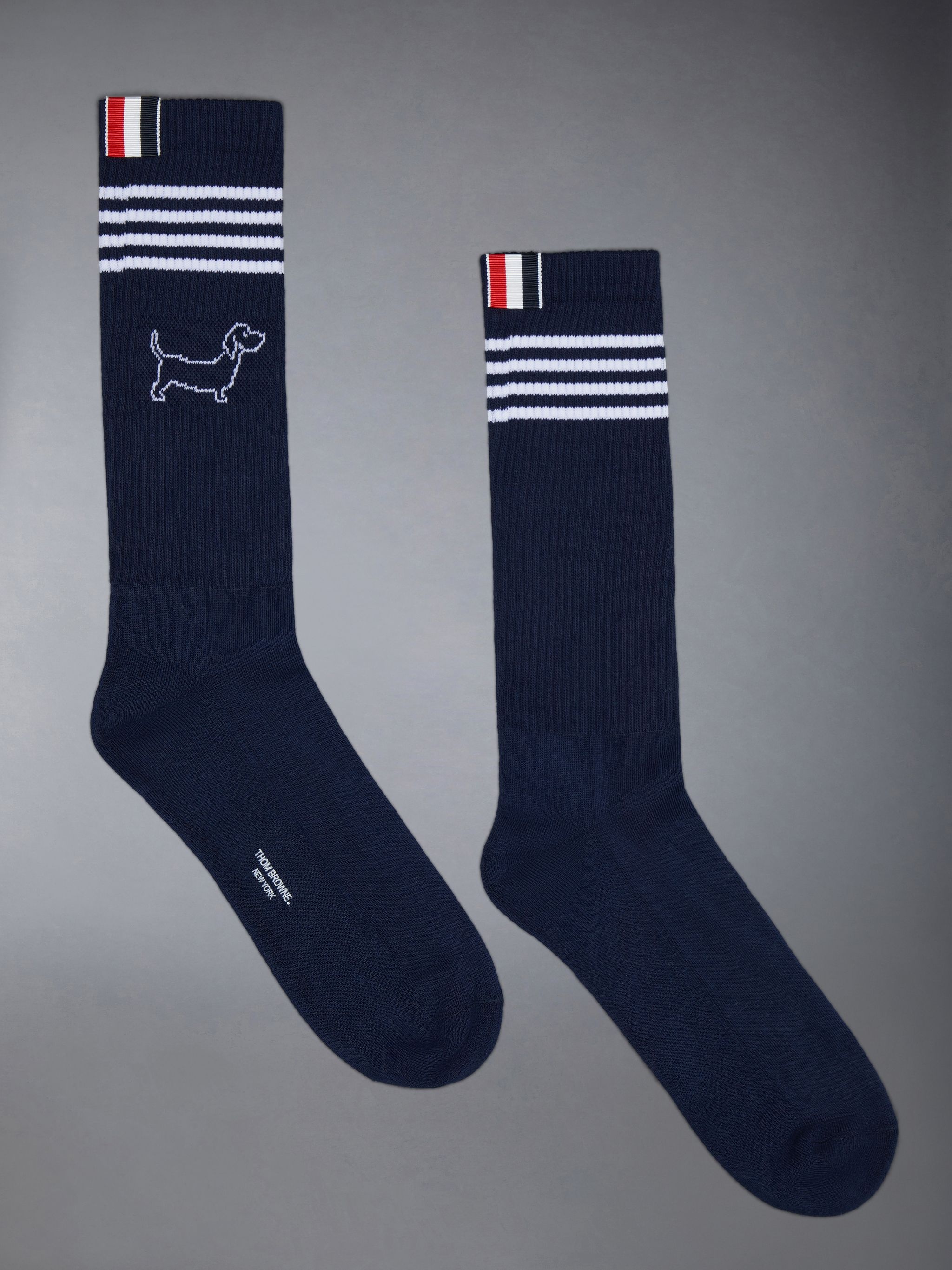 Cotton 4-Bar Hector Socks - 1