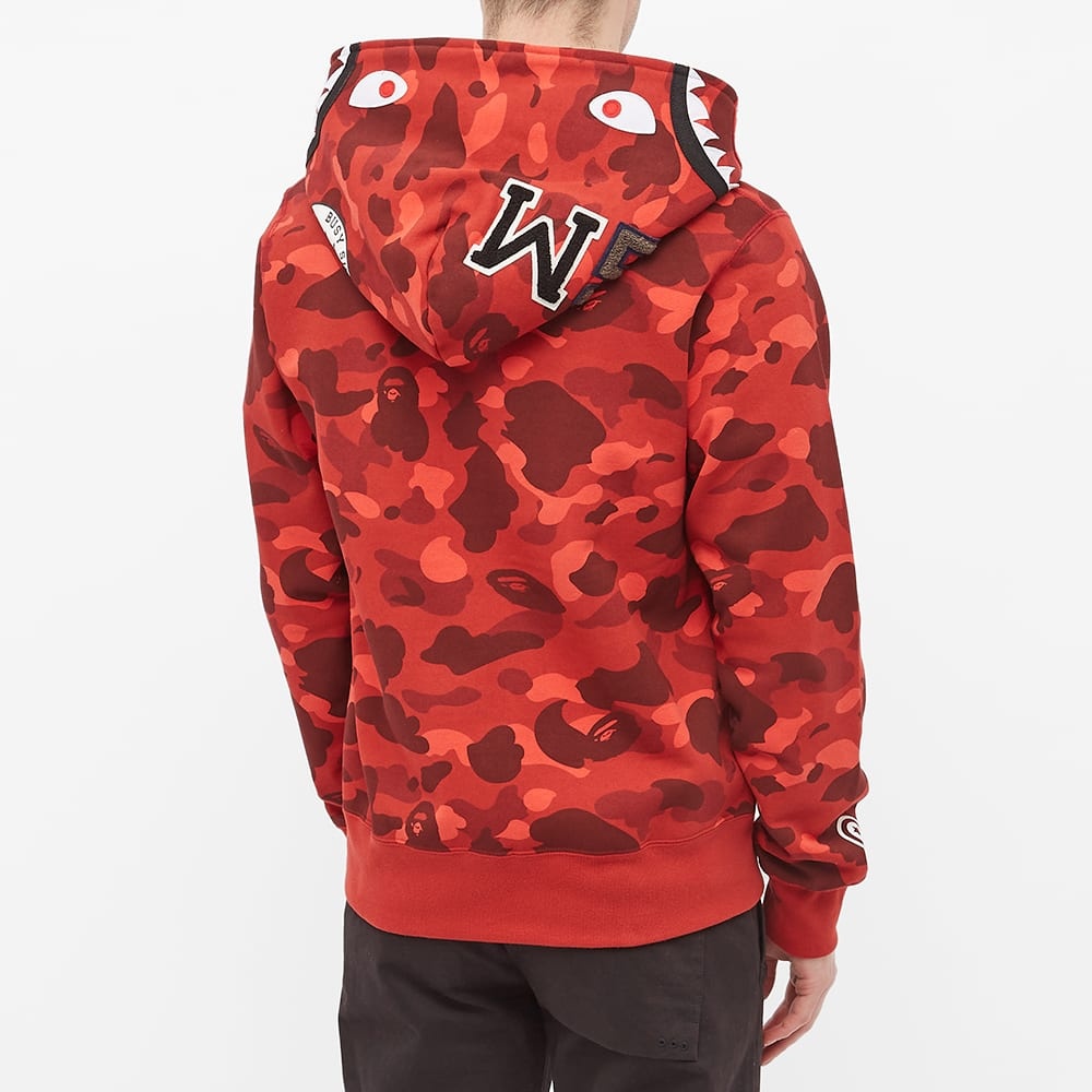 A Bathing Ape Colour Camo Shark Full Zip Hoody - 3