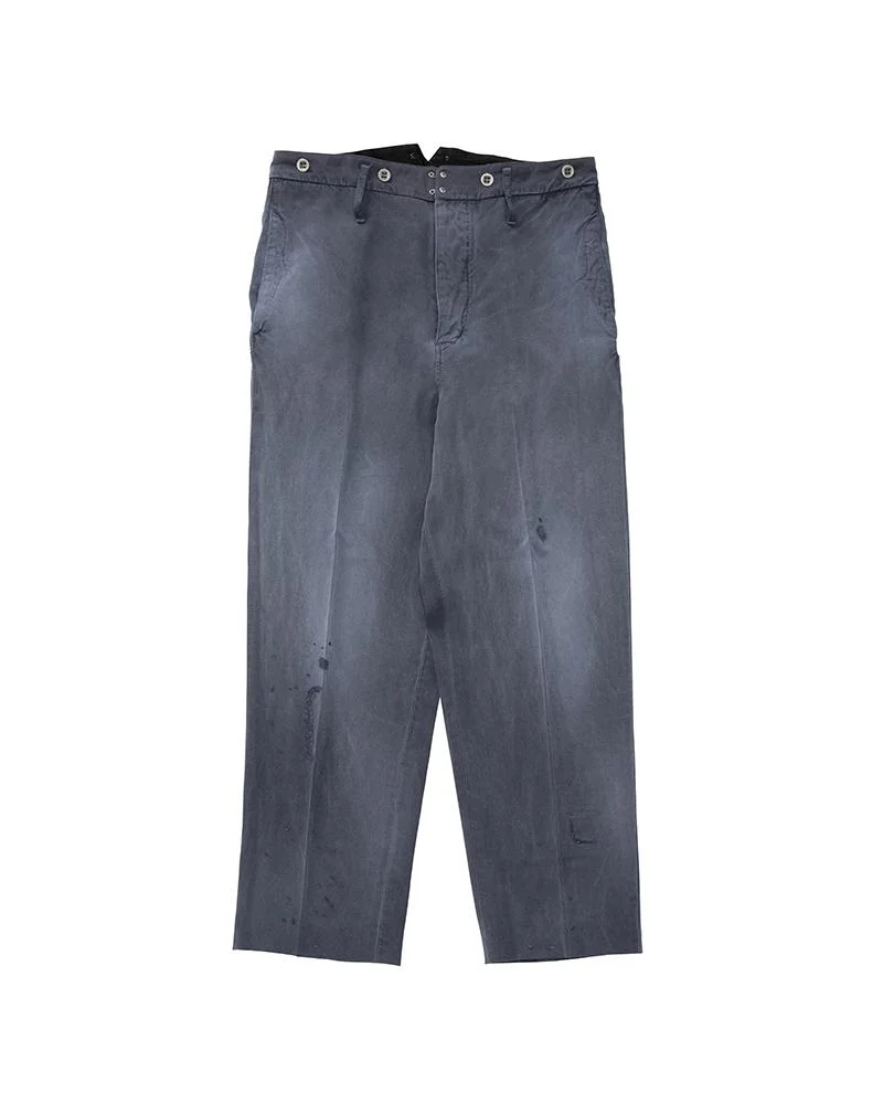 PASTORAL HW PANTS DMGD NAVY - 1