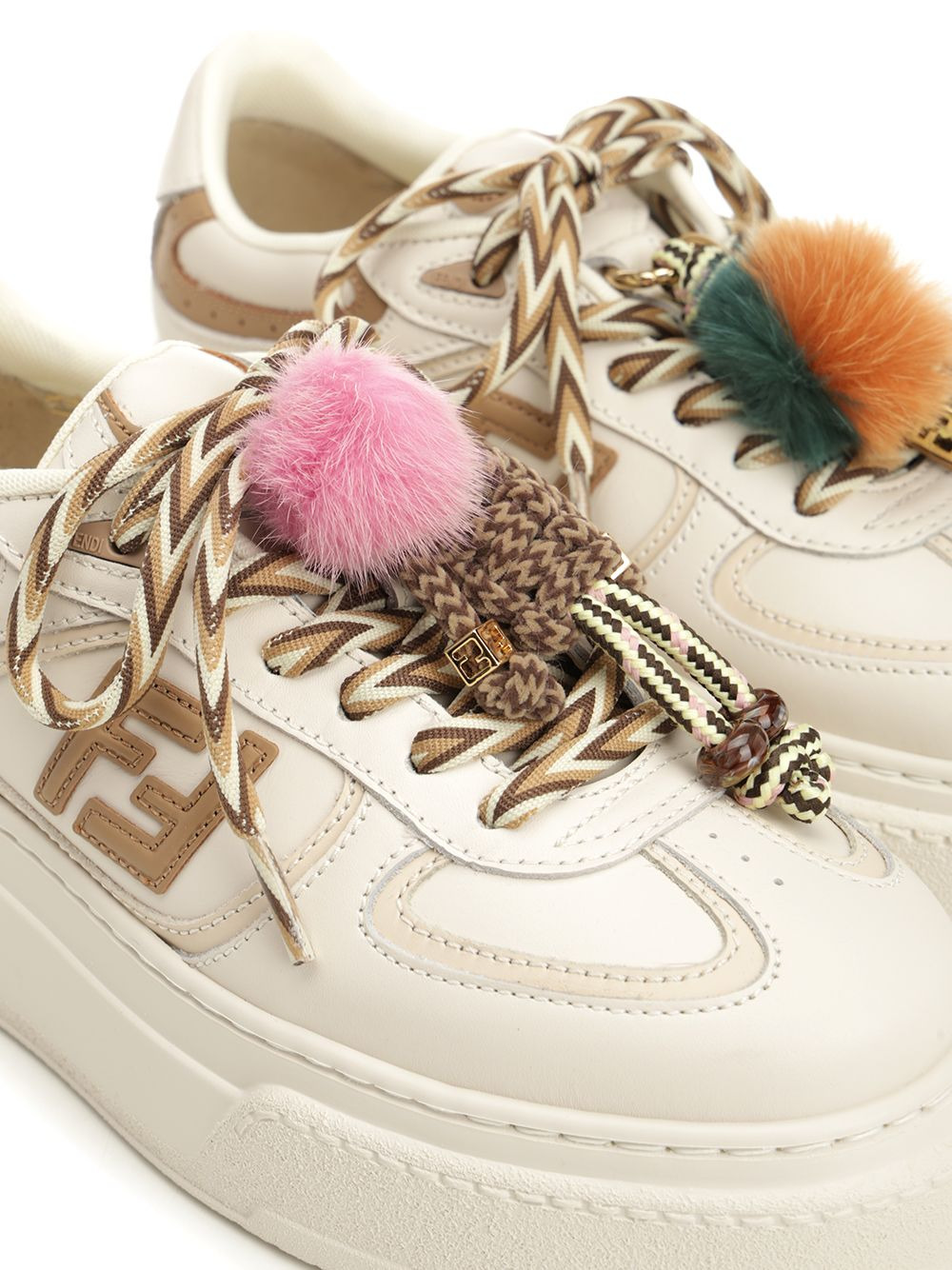 Match Platform Sneasker With Charms Sneakers White - 6
