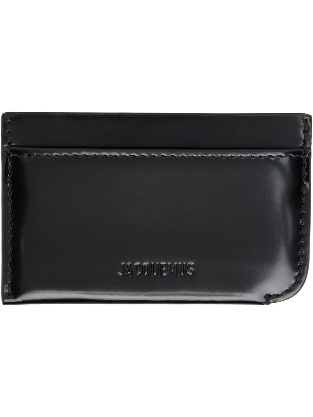 Black 'Le Porte Curvo' Card Holder - 1