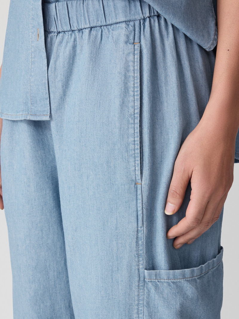 Airy Organic Cotton Twill Cargo Pant 5