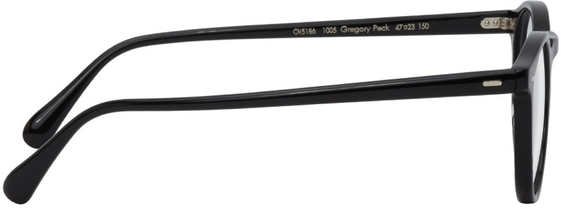 Oliver Peoples Black Gregory Peck Glasses outlook