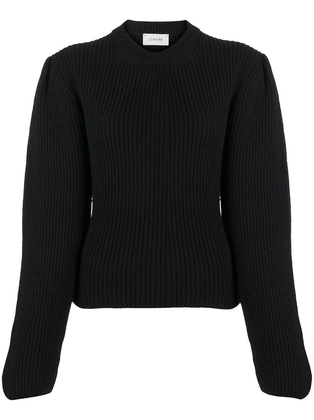 knitted long-sleeve jumper - 1