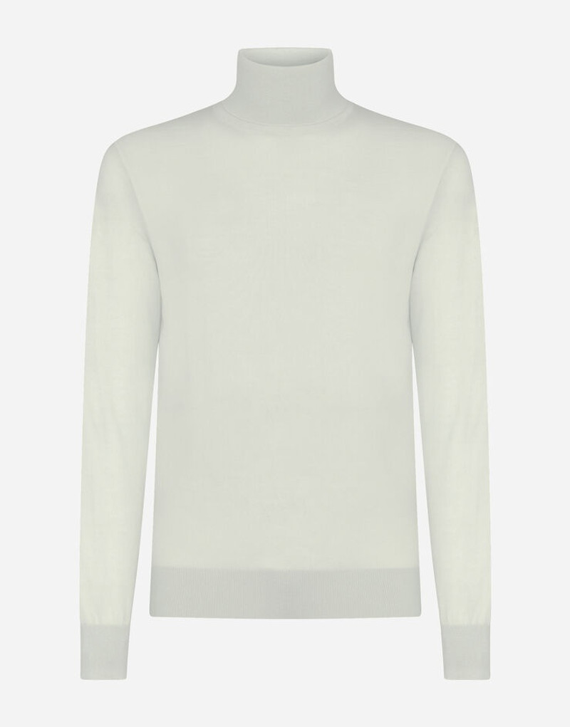 Wool turtle-neck sweater 1
