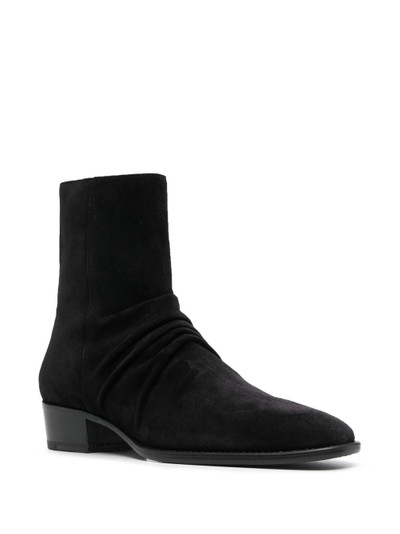 AMIRI suede ankle boots outlook