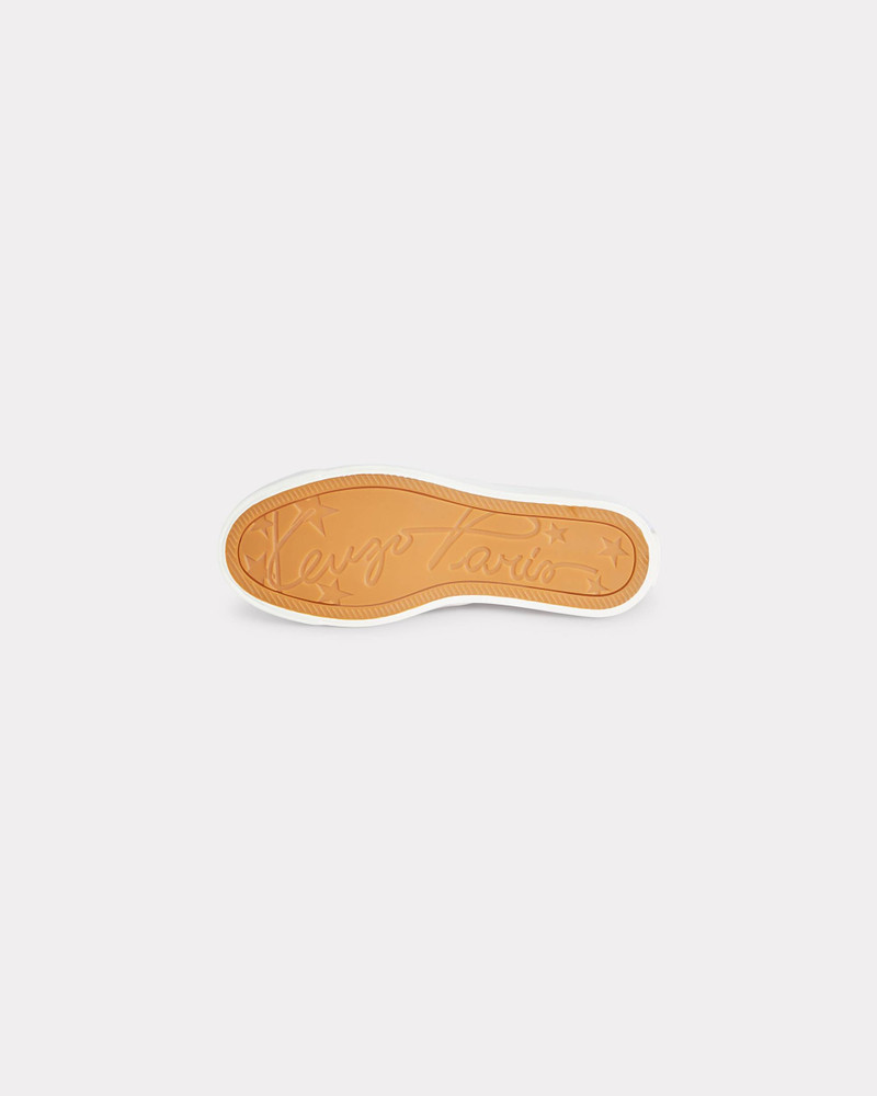 'KENZO Hoshi' high top sneakers in cotton canvas 5