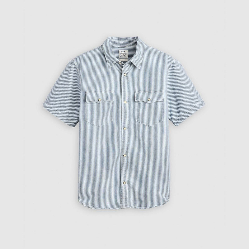 SHORT SLEEVE RELAXED FIT WESTERN SHIRT 1